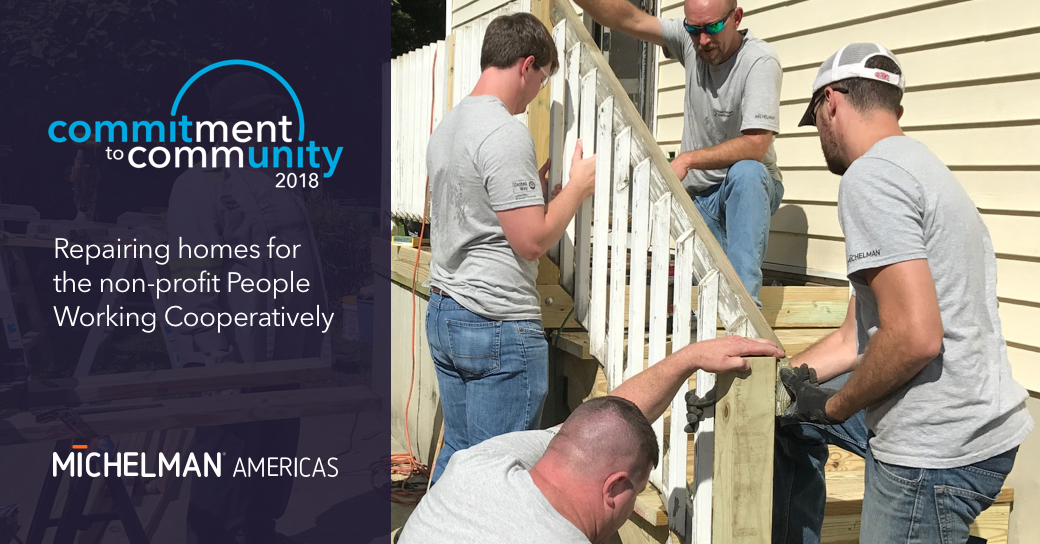 company volunteer event